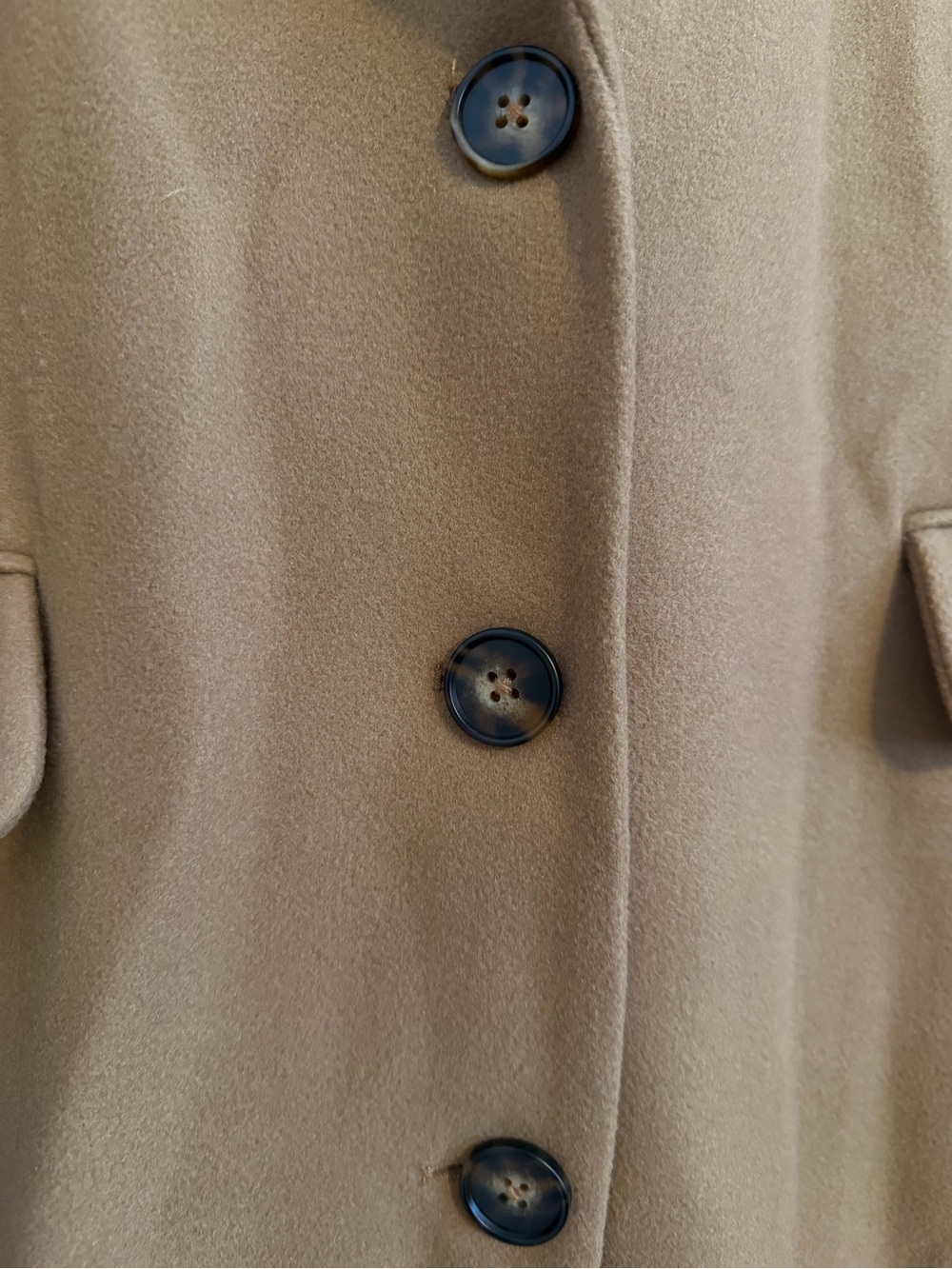 Torrid Tan Longline Coat with Faux Leather Collar - Picture 2 of 8